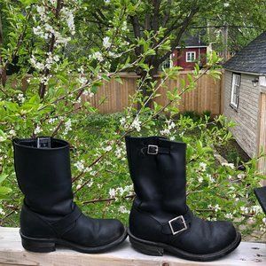 FRYE ENGINEER 12R BLACK SIZE 6.5